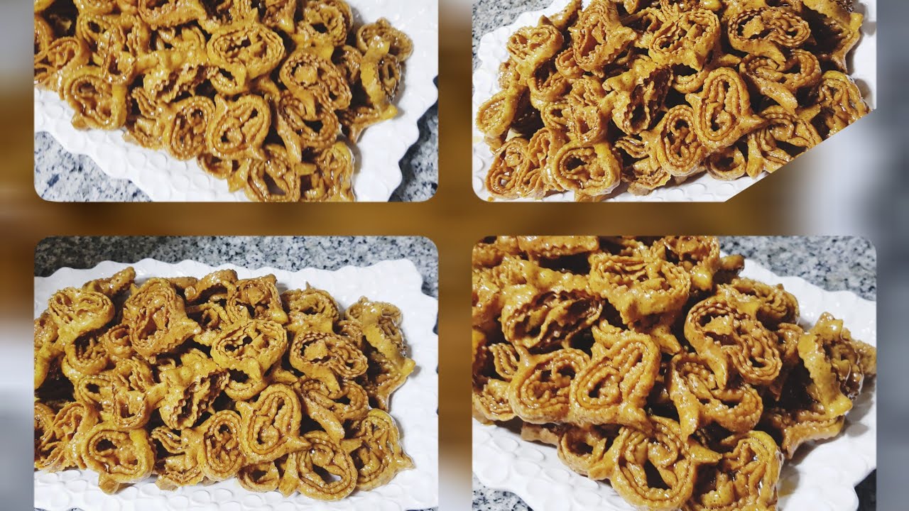 شباكية المغربية بطريقة سهلة 🤩🤩🤩👍#معسلات_رمضانية #المطبخ #المغربي