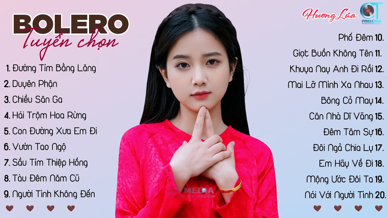 Nhạc Trữ Tình Bolero Chọn Lọc Hay Nhất 2025 - LK ĐƯỜNG TÍM BẰNG LĂNG x DUYÊN PHẬN