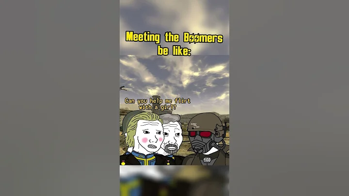 Meeting the Boomers in Fallout New Vegas be like: #fallout #memes #shorts
