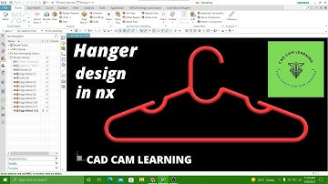 Hanger design in nx | cad design | CAD CAM LEARNING