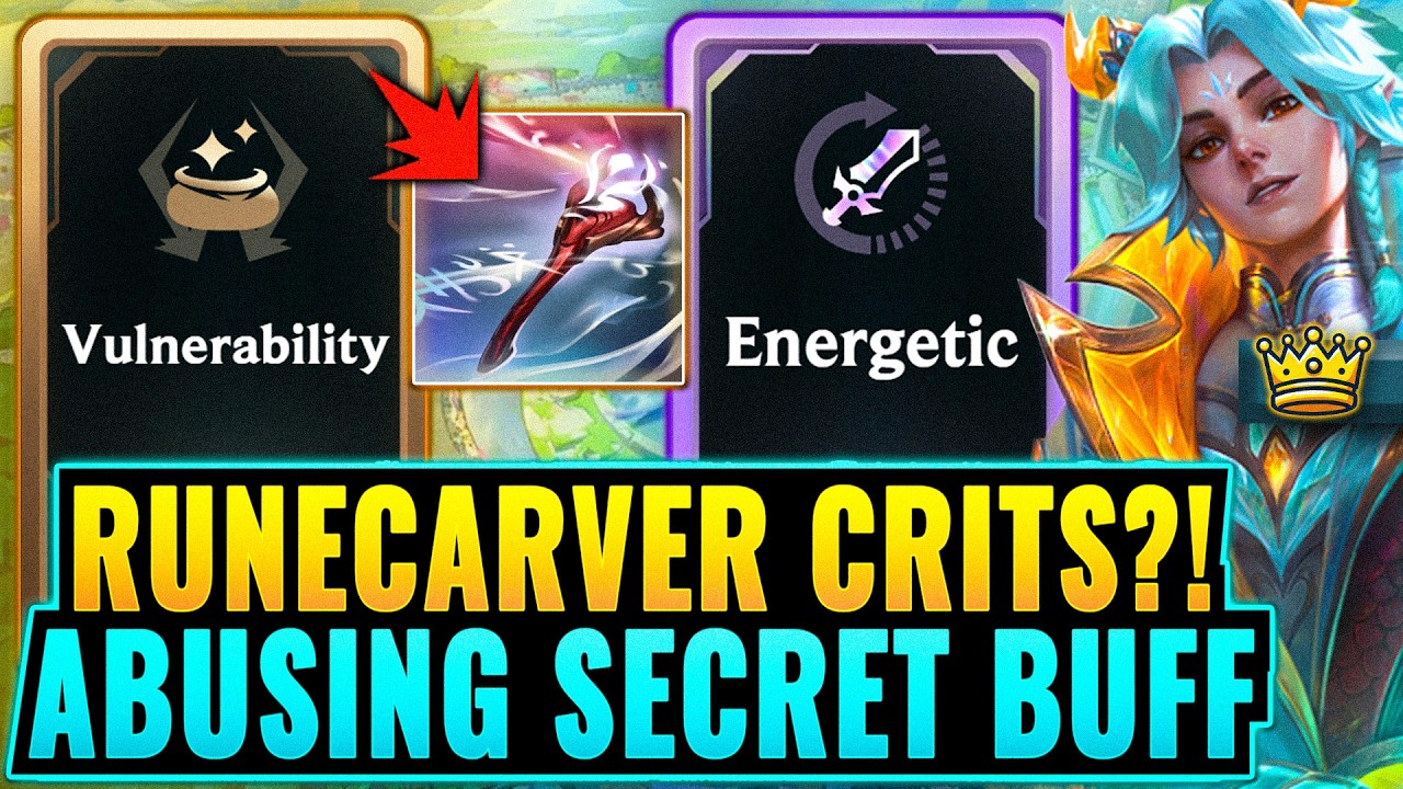 Runecarver Can Crit Now? Abusing Hidden Buff with Exodia Vulnerability Build | League Arena Gameplay