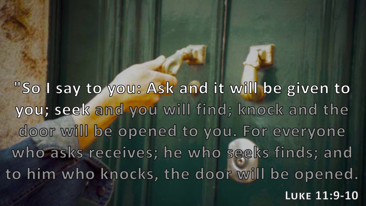 Luke 11 9 10 Holy Bible Niv Youtube