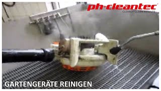Gartengeräte reinigen Niederdruck-Heißreinigungsgeräte (ph-cleantec)