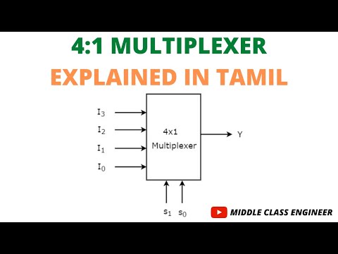 4 : 1 Multiplexer | Multiplexer | Explained in Tamil | Middle Class Engineer |