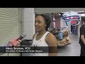 2014 A-10 Women's 60m Hurdles Champion - Alexis Stroman, VCU