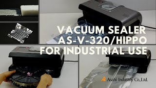 Automatic vacuum sealer AS-V-320 for industrial use