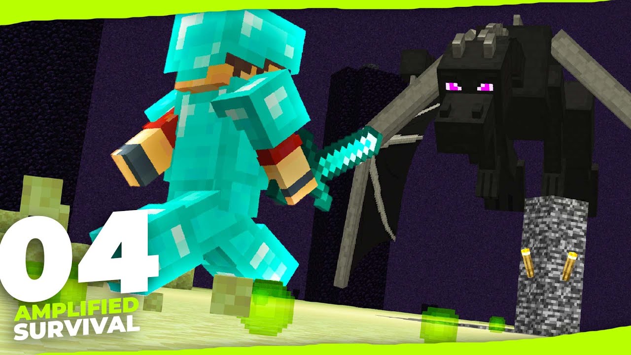 End Game Experience | Minecraft 1.18 Amplified Survival | #4