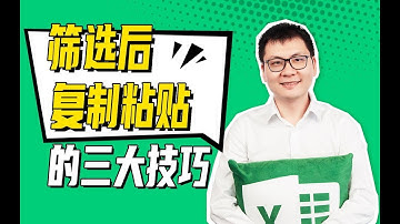《Excel上分攻略》加餐教程：筛选后复制粘贴的三大技巧
