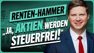 GESETZ KOMMT - Aktien & ETFs bald STEUERFREI!!! // Florian Toncar (FDP)