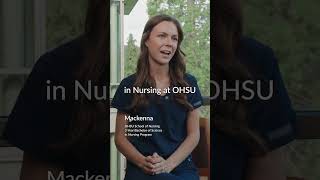 OHSU nursing faculty are mentors
Mackenna found endless support from the OHSU nursing faculty at the Ashland campus. And, she’s come to rely on her classmates as well.
“They say nursing is a team sport. And I’ve really felt that with my peers and the friendships we’ve built and time we’ve spent together outside of class.”
OHSU’s Ashland campus offers two paths to become a nurse: a 3-year B.S. in nursing program and a 15-month accelerated B.S. program for students with a previous bachelors degree.
Learn more about the accelerated program at https://pages.ohsu.edu/ashland. OHSU nursing faculty are mentors