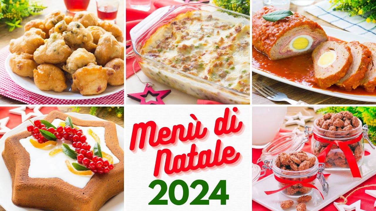 Menù di Natale 2024 dall'Antipasto al Dolce –  Facile, Veloce ed Economico -  55Winston55