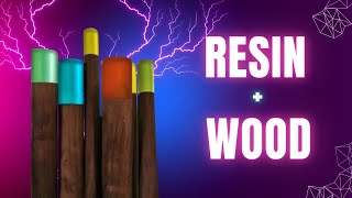 DIY Wood & Resin Wind Chimes | Quick Tutorial Version