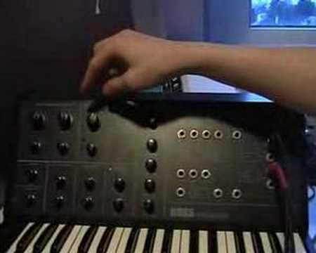 Korg MS-10 + SQ-10 Sequencer Analog synth