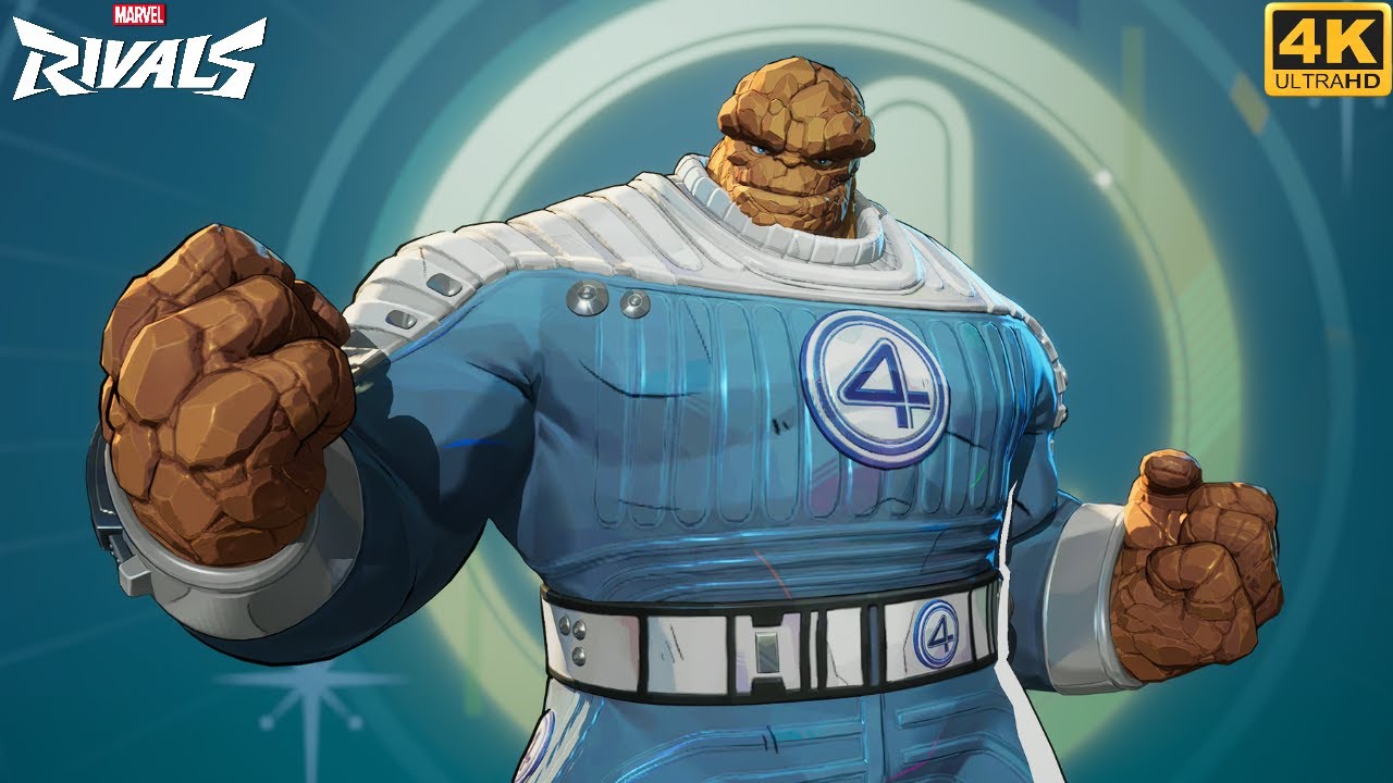 The Thing First Steps Skin Gameplay - Marvel Rivals Season 3 (4K 60FPS ...