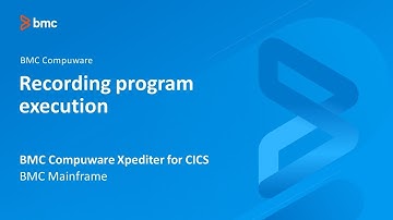 BMC Compuware Xpediter for CICS - Recording program execution