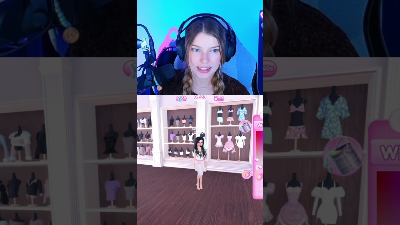 Disney Princess on Dress to Impress in ROBLOX 🩷 #shorts
