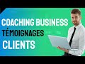 Tmoignages clients  propos du coaching business de nassim zaidi