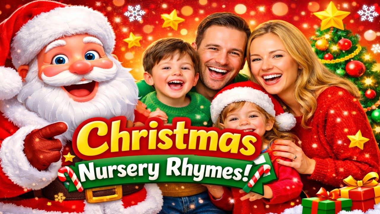 Christmas Nursery Rhymes for Kids | Merry Christmas Songs 🎅 | Kids ...