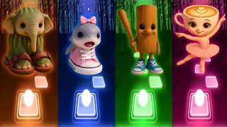 Coffin Dance Tung Tung Tung Sahur Vs Ballerina Cappuccina Vs Tralalero Tralala Vs Lirilì Larilà