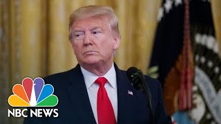 Trump Speaks At White House Human Trafficking Summit | NBC News (Live Stream Recording)