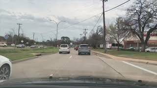 Time Lapse Drive Through Arlington Texas