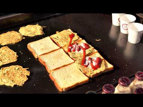 천원 토스트  최신 근황 🥪/ 동묘시장 /  $1 Egg omelet <strong>sugar</strong> toast / 길거리 음식 / <strong>Korea</strong> Street Food