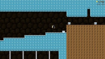 SuperTux 0.5.1 Down In The Mines secret reverse