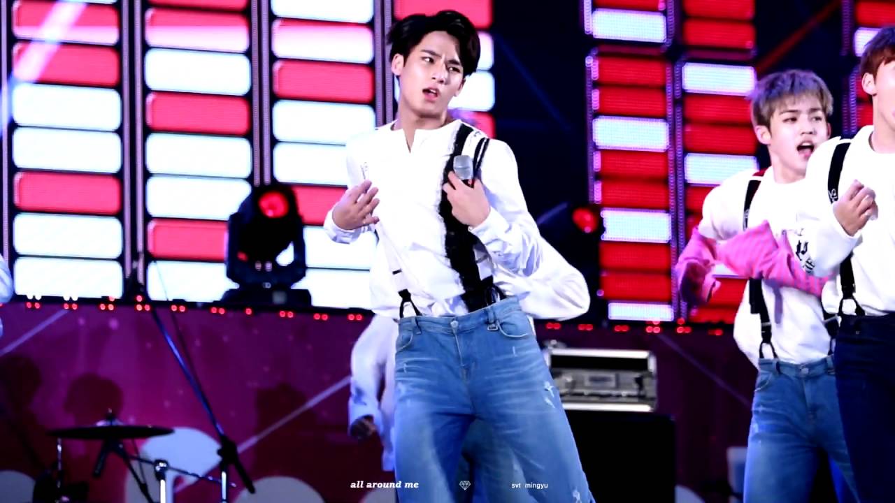 161008 구미LG드림페스티벌 만세 민규 직캠