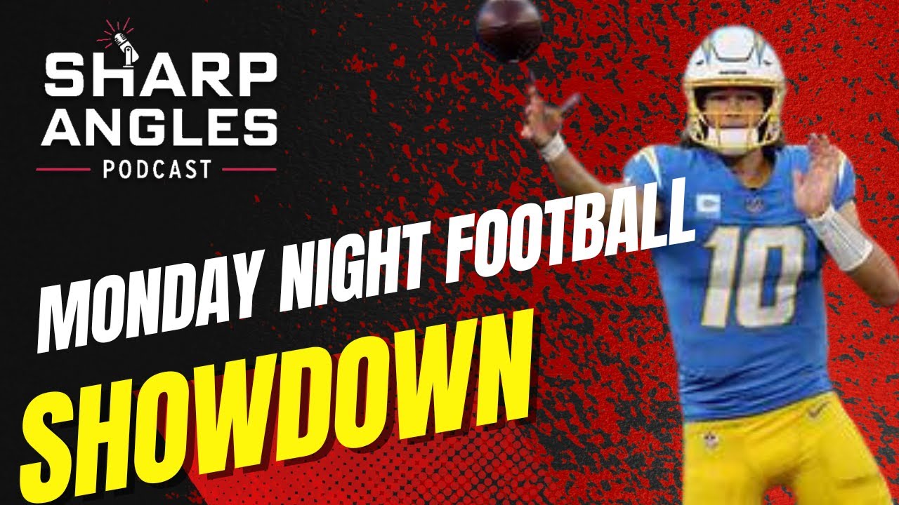Monday Night Football DFS Showdown Preview | Chargers at Jets | Sharp Angles Podcast | Adam Wilde
