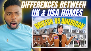 BRIT Reacts To ARE UK AND USA HOUSES DIFFERENT? *why so much wood???