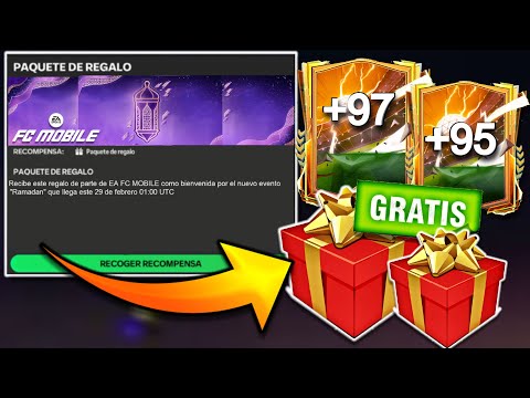 PAQUETE DE REGALO! 🎁 JUGADOR +97 y +95 GRÁTIS A TODOS! ✅ NUEVO EVENTO! 🤯 