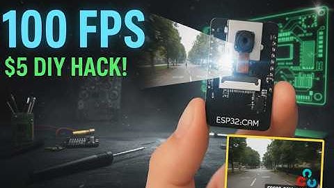 Ik heb een draadloos video-TX-systeem van 100 FPS voor $5 gebouwd met ESP32-CAM + OpenCV!