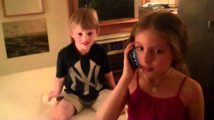 cousins on the phone