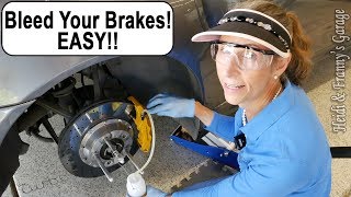 How To Flush and Bleed your Brakes - EASY!