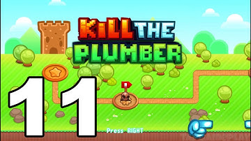 Kill the Plumber World - Gameplay Walkthrough Part 11 - World 9: Levels 121-132 (iOS, Android)