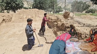 Traditional Bread Baking 🥖 &amp; Heavy Digging: Finishing Our New Mountain Farm Pond! 💧