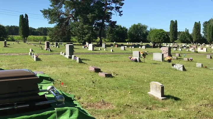 Graveside Harvey Peters