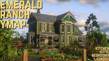 Emerald Ranch House Build 🐄 | RedM MLO YMAP Custom Interior | Red Dead Redemption 2 | RDR3