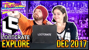 Loot Crate Unboxing (December 2017) - Explore Theme with Exclusive Mystery Figure!