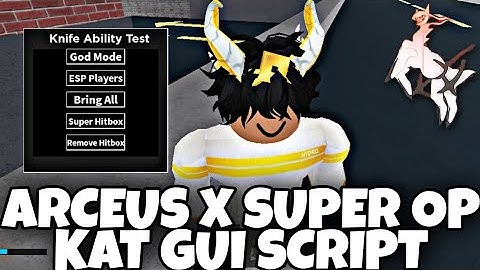 Arceus X - K.A.T SUPER OP GUI SCRIPT!