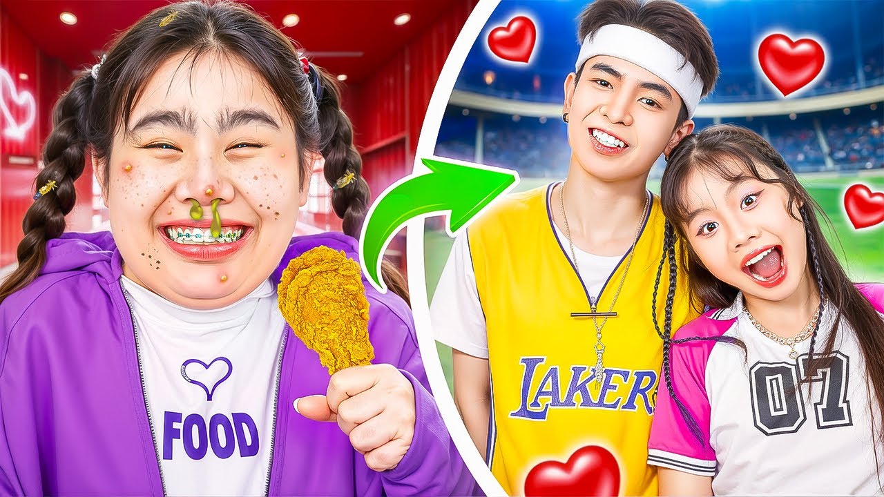 فتاة فقيرة مشهورة Vs فتاة غنية غير مشهورة!