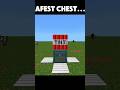 Safest Chest! || Minecraft building tips| minecraft build tutorial #shorts