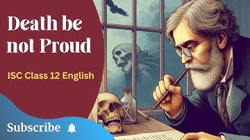 Death Be Not Proud by John Donne | ISC 12 Rhapsody | English Explanation | English with Sudhir Sir