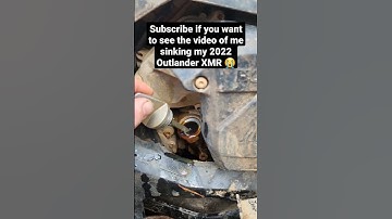 I sunk my new 2022 Can Am Outlander XMR 650 #canam #outlander #xmr650 #goingdeep #mudding #sunk