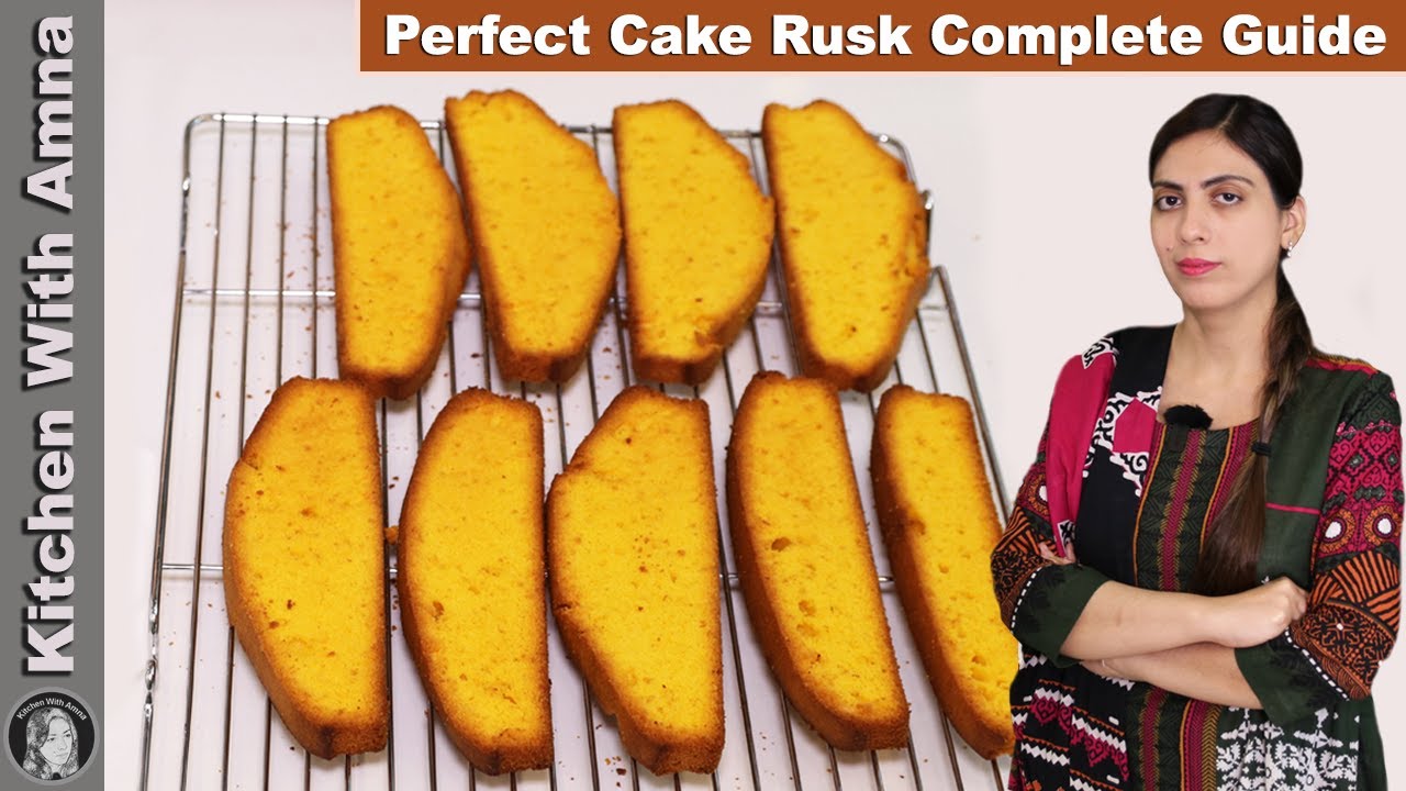 How To Make Cake Rusk Recipe Kitchen With Amna