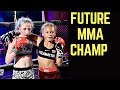 KIDS MMA -  TIAH AYTON  V  SOPHIE BELLS . MACHINE MMA