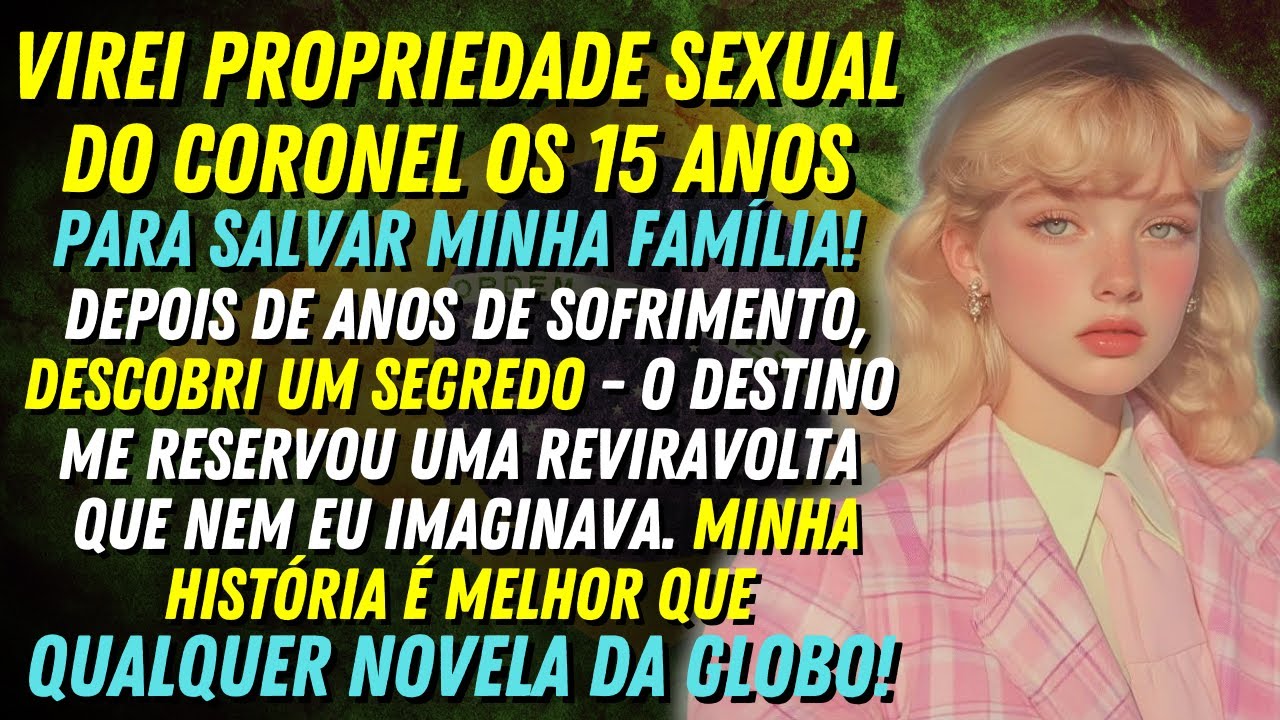 A HISTÓRIA REAL DESTA AVÓ 👵💔 O CORONEL ME ABUSOU DE TODAS AS MANEIRAS - EU ERA AMANTE OFICIAL DELE!