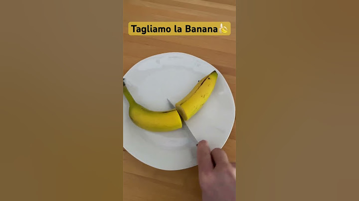 #tutorial Come tagliare una banana (consigli per aspiranti chef👩‍🍳) #food #art #diy #craft #tricks