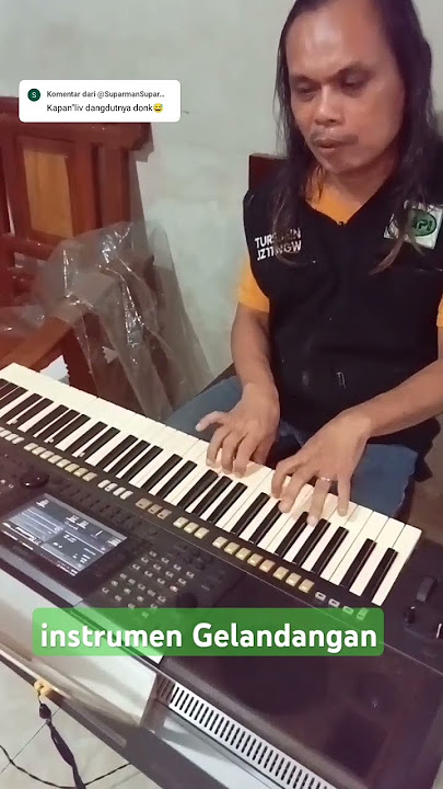 Instrumen lagu Gelandangan#shots #viralvideo #tunanetrabisa #piano #learn