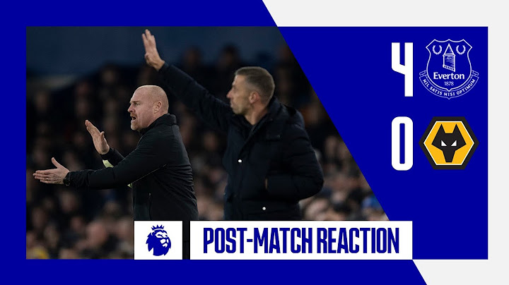 EVERTON 4-0 WOLVES: LIVE REACTION!